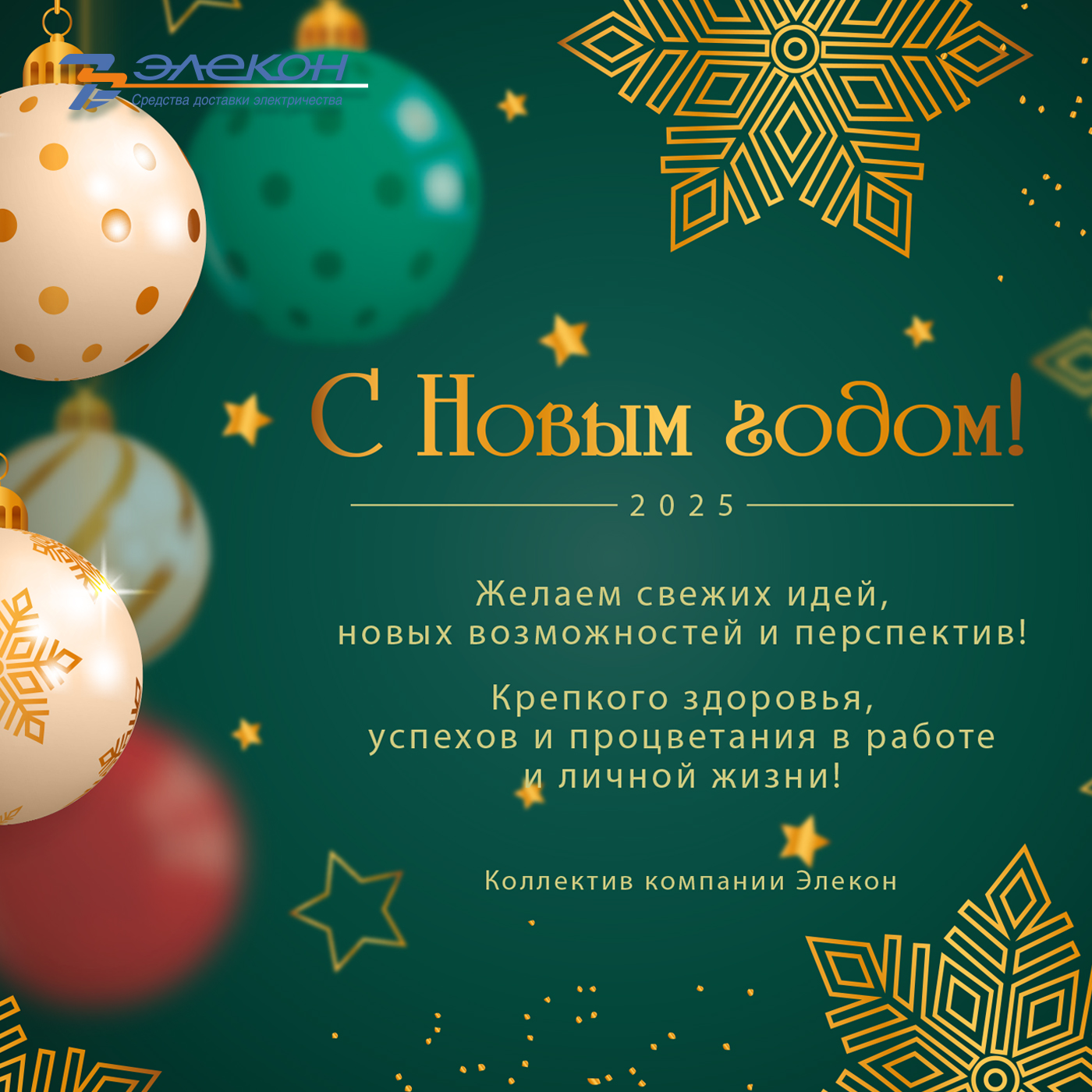 С Новым 2025 годом!