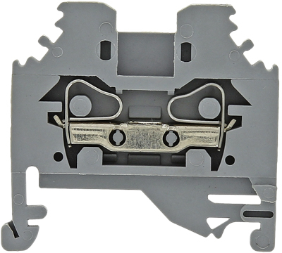 Колодка клеммная пружинная  JXB-S-2.5 24А серая EKF PROxima