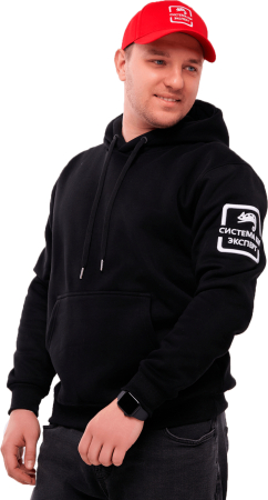 Hoody-KM-XXL-black