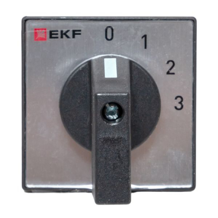 Переключатель кулачковый ПК-1-102 10А 2P «0-1-2-3» EKF PROxima