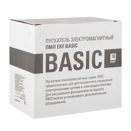 Пускатель электромагнитный серии ПМЛ-3160М 50А 400В EKF Basic