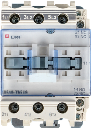 Контактор малогабаритный КМЭ 40А 110В NO+NC EKF