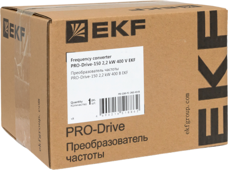 Преобразователь частоты PRO-Drive PD-150-FC-2K2-43-B EKF