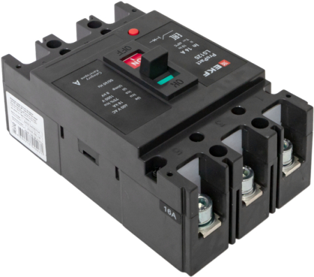 Автоматический выключатель LS125 18кА 3P 16А ProPact EKF