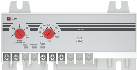 Реле защиты двигателя MPR 200А EKF PROxima