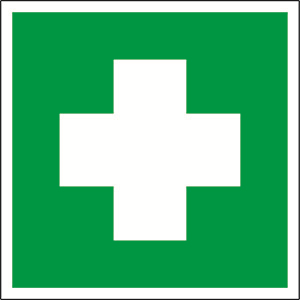 Знак безопасности NPU-2424,EC01 "Аптечка первой медицинской помощи"