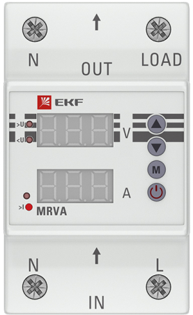 Реле напряжения и тока с дисплеем MRVA 32A EKF PROxima