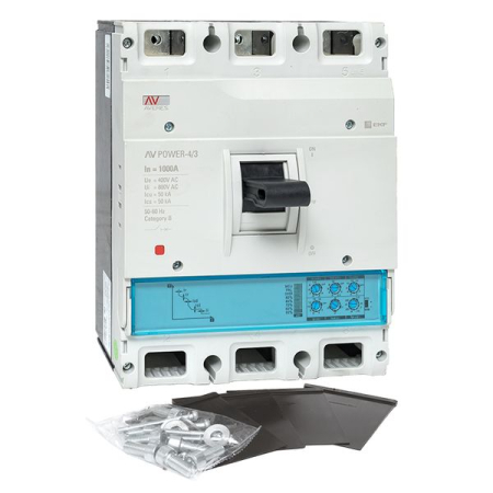 Автоматический выключатель AV POWER-4/3 1000А 50kA ETU2.0