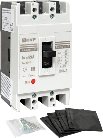 Выключатель автоматический ВА-99М   63/63А 3P 25кА EKF PROxima