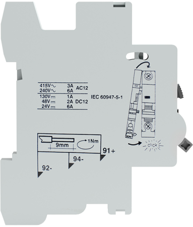 Контакт сигнальный AV-SD EKF AVERES