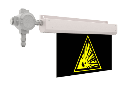 Светильник LED NOTE Ex 8Вт 110лм желтыйК IP67 КСС  аварийные встроенный БАП 1 час