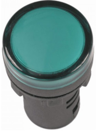 Лампа AD22DS(LED)матрица d22мм зеленый 36В AC/DC IEK