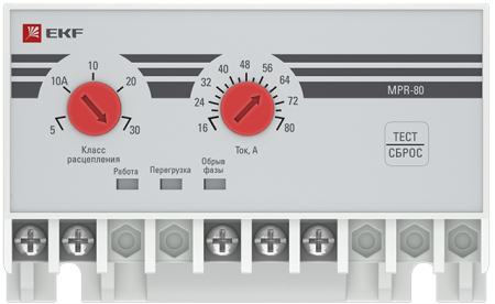 Реле защиты двигателя MPR 80А EKF PROxima