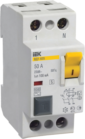 УЗО ВД1-63S 2Р 40А 300мА IEK