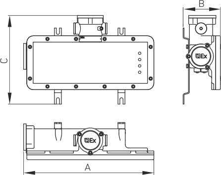 URAN LED Exd-W010