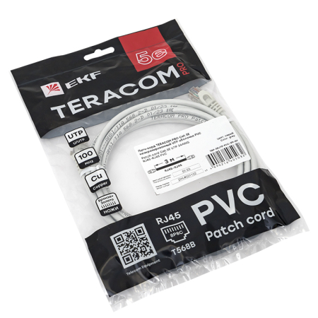 TRC-5EUTP-PVC-3M-GY