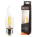 Лампа LED  WOLTA FILAMENT св н/в CD35  7Вт 730лм E27 3000K 1/10/50