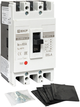 Выключатель автоматический ВА-99М   63/63А 3P 25кА EKF PROxima