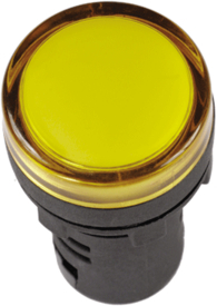 Лампа AD22DS(LED)матрица d22мм желтый 36В AC/DC IEK