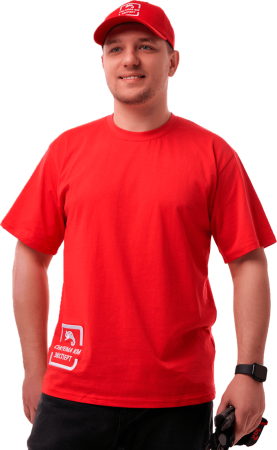 T-shirt-KM-M-red