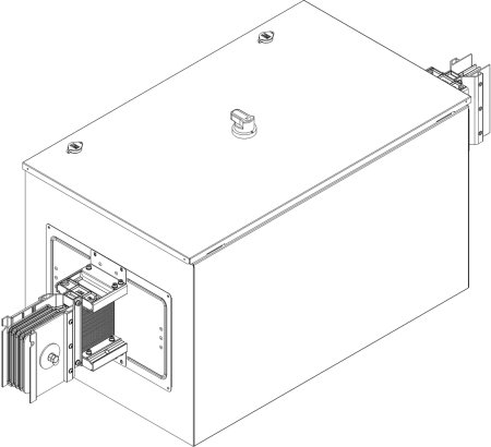 Секц. центр. разрыва 800А Al 3L+N+1/2PE НК IP55 тран. IEK