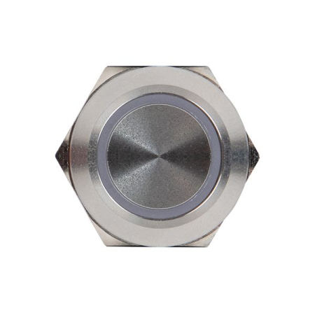 Кнопка S-Pro67 19 мм без фикс. с красной подсв. 230В EKF PROxima