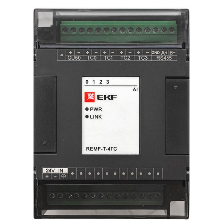 Модуль ввода термопар REMF 4 PRO-Logic EKF