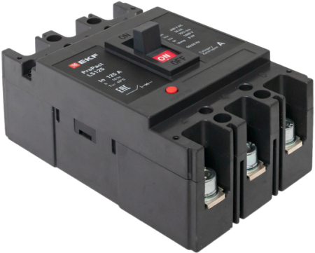 Автоматический выключатель LS125 18кА 3P 125А ProPact EKF
