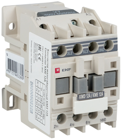 Контактор КМЭ малогабаритный 12А 220В 1NC EKF PROxima