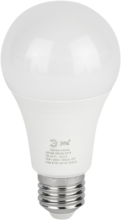 LED A65-25W-840-E27 R ЭРА (диод, груша, 25Вт, нейтр, E27) (10/100/1200)