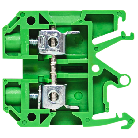 Колодка клеммная  JXB-6/35 зеленая EKF PROxima