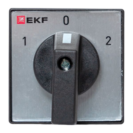 Переключатель кулачковый ПК-1-21 10А 1P «1-0-2» IP65 EKF