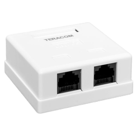 TRC-WBOX-2RJ45-5EUTP-WH