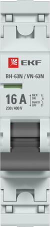 Выключатель нагрузки 1P 16А ВН-63N EKF PROxima
