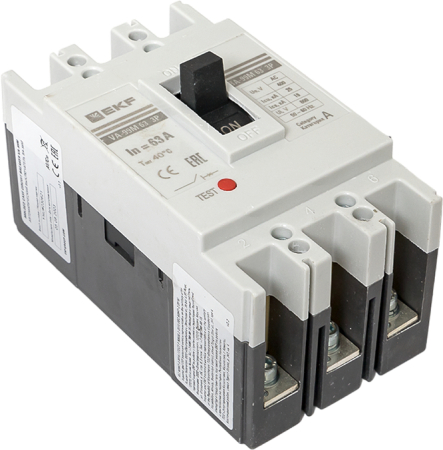 Выключатель автоматический ВА-99М   63/63А 3P 25кА EKF PROxima